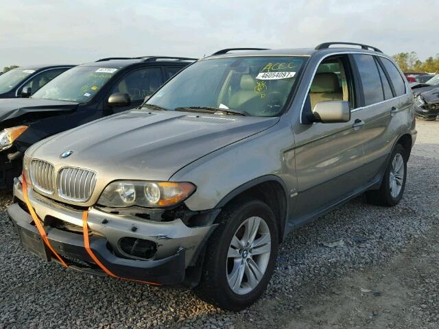 5UXFB53544LV03994 - 2004 BMW X5 4.4I BEIGE photo 2