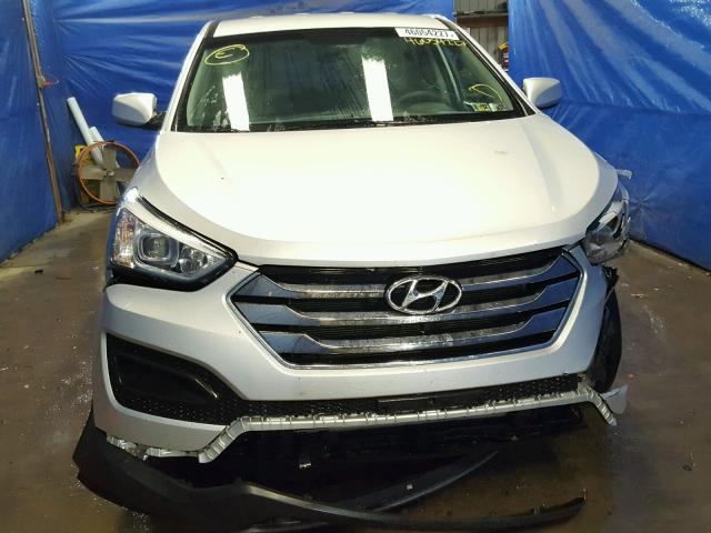 5XYZTDLB4DG073942 - 2013 HYUNDAI SANTA FE S 银色 照片 9