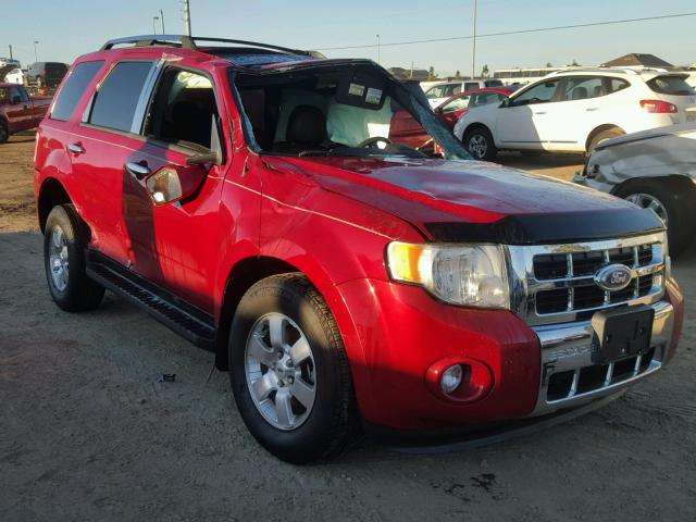 1FMCU0E74BKB59419 - 2011 FORD ESCAPE LIM RED photo 1