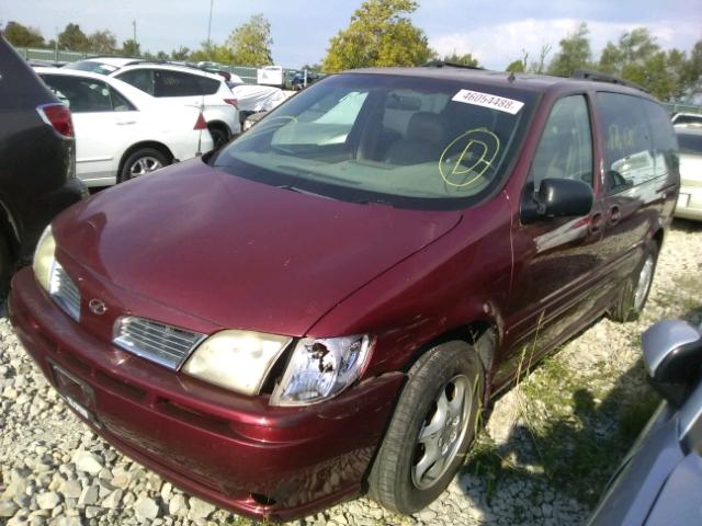 1GHDX03E12D184472 - 2002 OLDSMOBILE SILHOUETTE MAROON photo 2