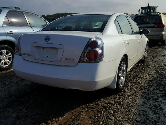 1N4AL11E76N398322 - 2006 NISSAN ALTIMA WHITE photo 4