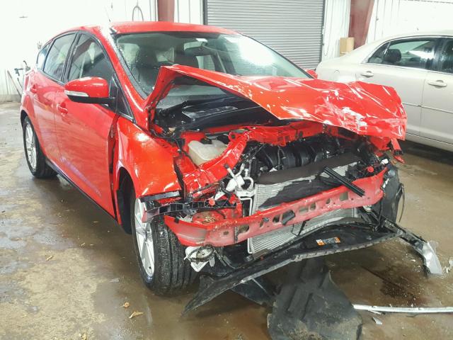 1FADP3K25FL287006 - 2015 FORD FOCUS SE RED photo 1