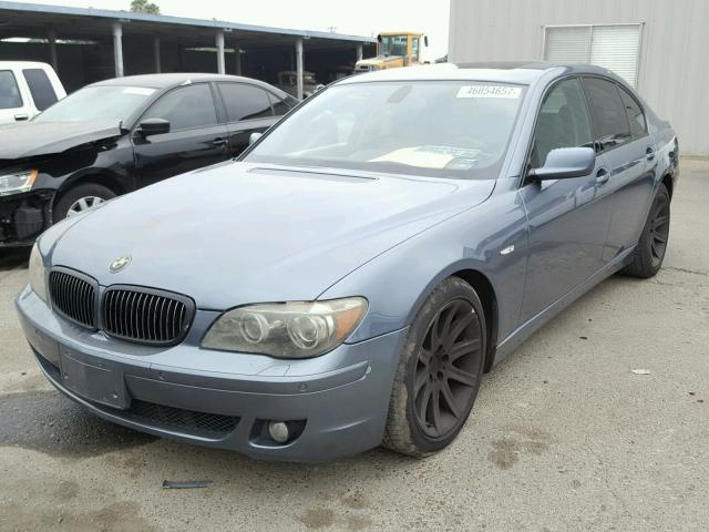 WBAHL83526DT02906 - 2006 BMW 750 I BLUE photo 2