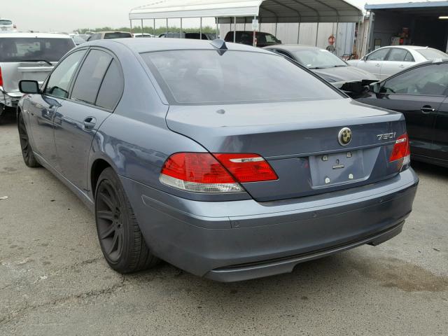 WBAHL83526DT02906 - 2006 BMW 750 I BLUE photo 3