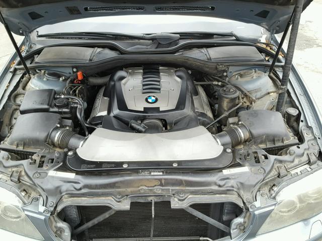 WBAHL83526DT02906 - 2006 BMW 750 I BLUE photo 7