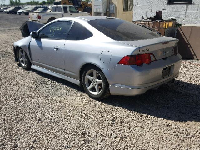 JH4DC53003S003876 - 2003 ACURA RSX TYPE-S SILVER photo 3