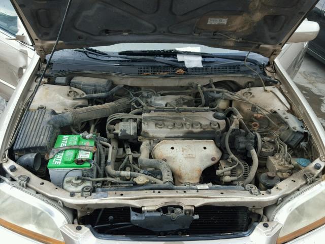 1HGCG5672YA042770 - 2000 HONDA ACCORD SE TAN photo 7