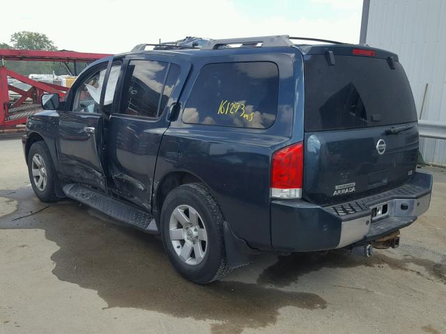 5N1AA08B44N724995 - 2004 NISSAN ARMADA SE GREEN photo 3