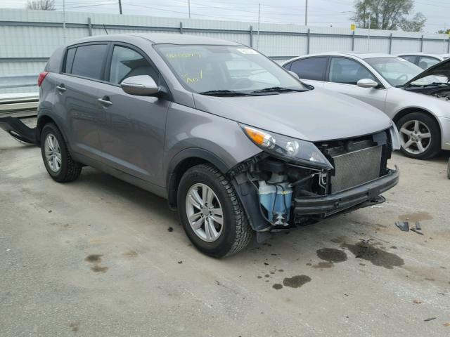 KNDPB3A20B7151425 - 2011 KIA SPORTAGE L GRAY photo 1