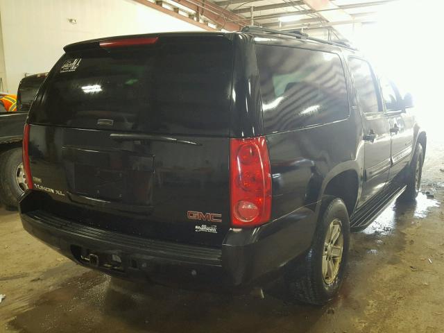 1GKFK16308J110620 - 2008 GMC YUKON XL K BLACK photo 4