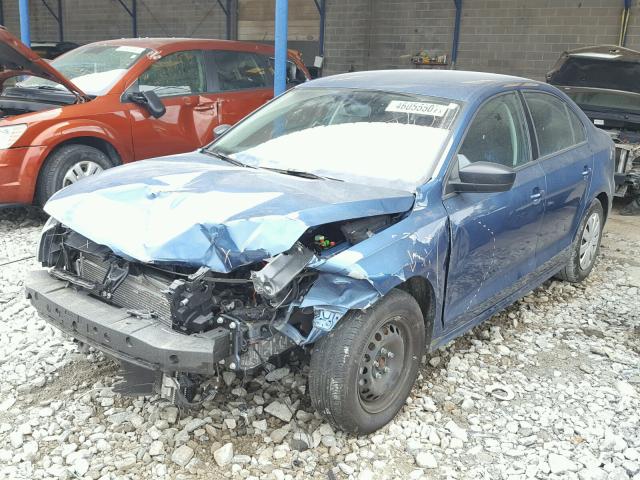 3VW267AJXGM414978 - 2016 VOLKSWAGEN JETTA S 蓝色 照片 2