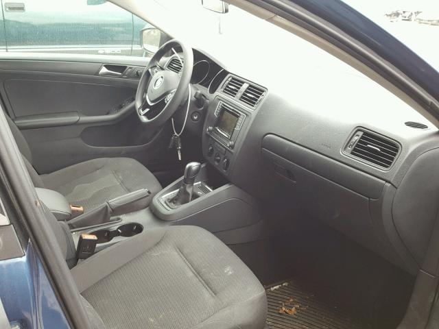 3VW267AJXGM414978 - 2016 VOLKSWAGEN JETTA S 蓝色 照片 5