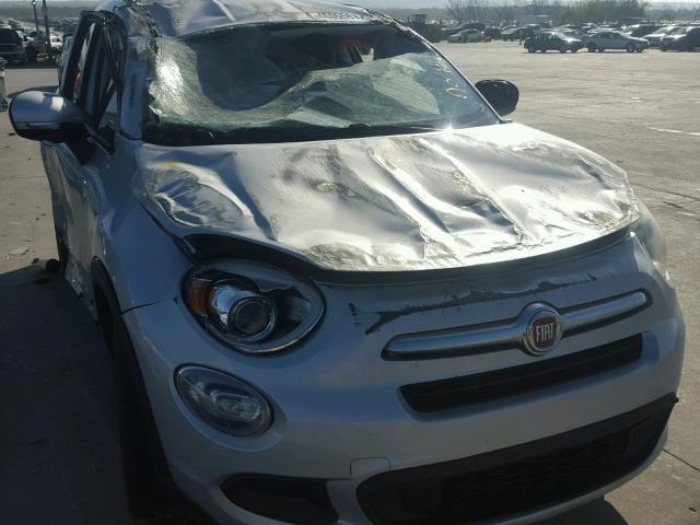 ZFBCFXAB2HP603509 - 2017 FIAT 500X POP SILVER photo 1