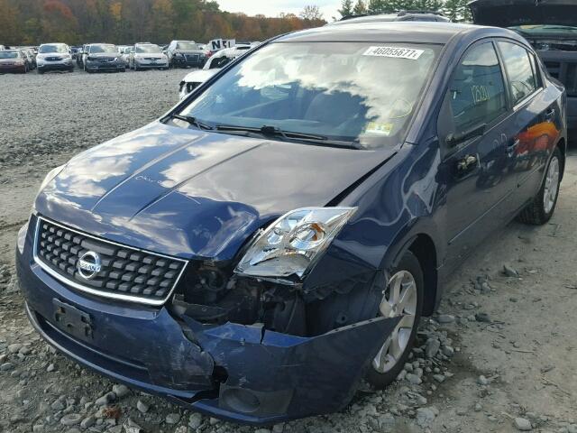 3N1AB61E07L674418 - 2007 NISSAN SENTRA 2.0 BLUE photo 2