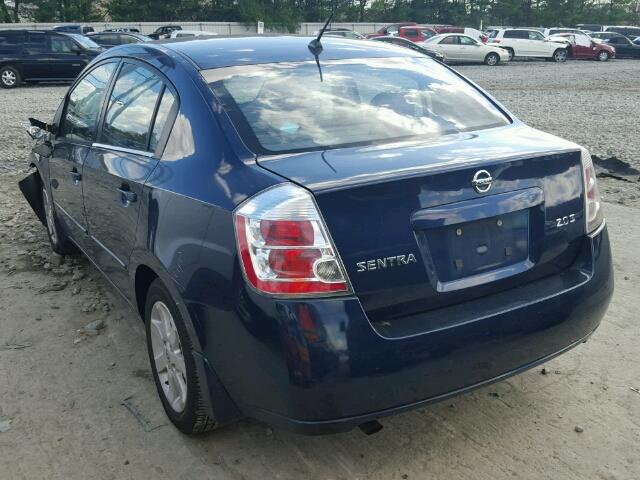 3N1AB61E07L674418 - 2007 NISSAN SENTRA 2.0 BLUE photo 3