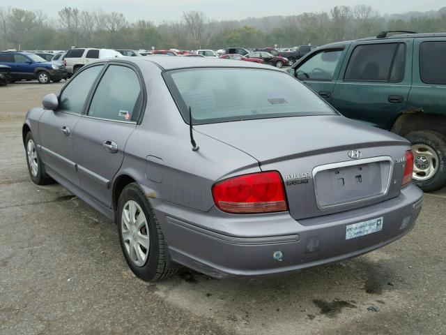 KMHWF25HX5A195895 - 2005 HYUNDAI SONATA GRAY photo 3