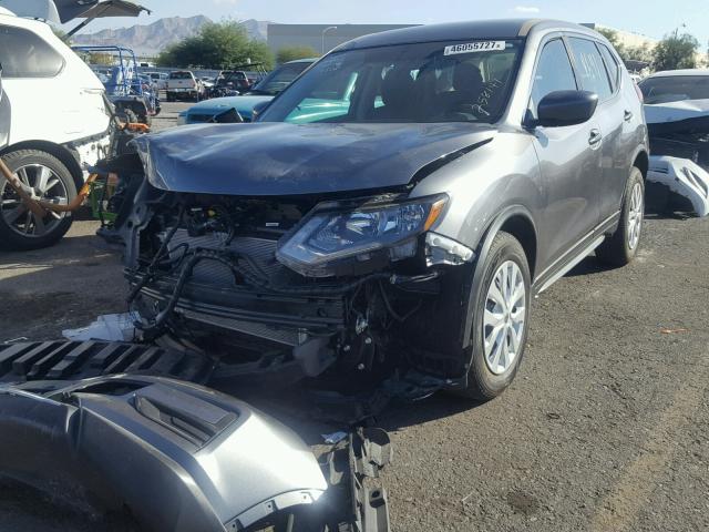 5N1AT2MT1HC798137 - 2017 NISSAN ROGUE S GRAY photo 2