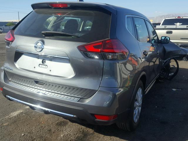 5N1AT2MT1HC798137 - 2017 NISSAN ROGUE S GRAY photo 4