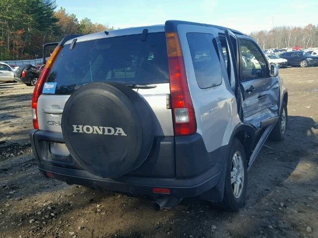 SHSRD78854U219759 - 2004 HONDA CR-V EX GRAY photo 4