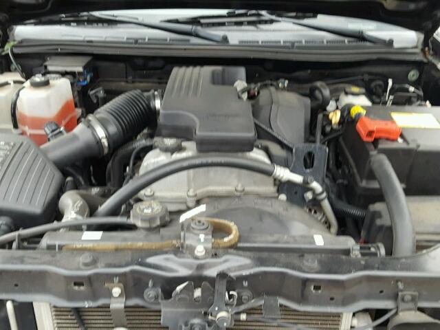 1GCESCD96A8149574 - 2010 CHEVROLET COLORADO L BLACK photo 7