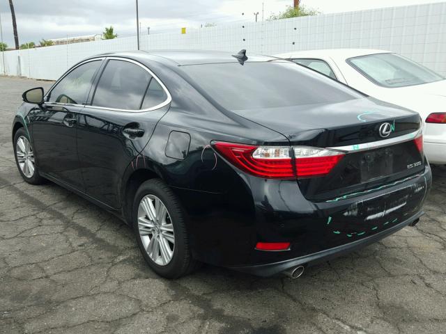 JTHBK1GG1E2123635 - 2014 LEXUS ES 350 BLACK photo 3