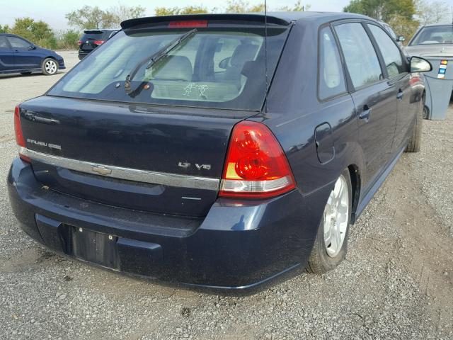 1G1ZU64855F187019 - 2005 CHEVROLET MALIBU MAX BLUE photo 4