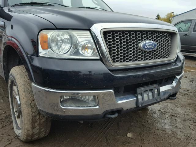 1FTPW145X5KD94420 - 2005 FORD F150 SUPER BLACK photo 10