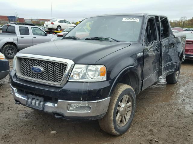 1FTPW145X5KD94420 - 2005 FORD F150 SUPER BLACK photo 2