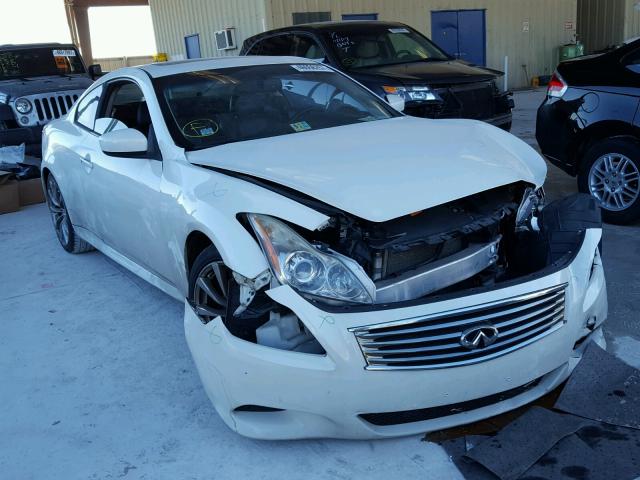 JNKCV64E18M112848 - 2008 INFINITI G37 BASE WHITE photo 1