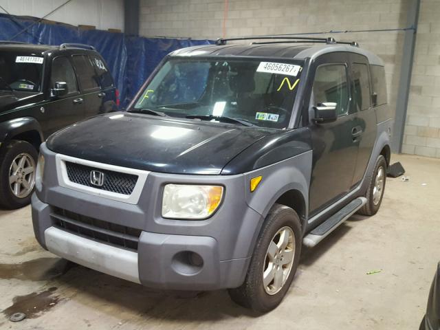 5J6YH28533L013667 - 2003 HONDA ELEMENT EX BLACK photo 2