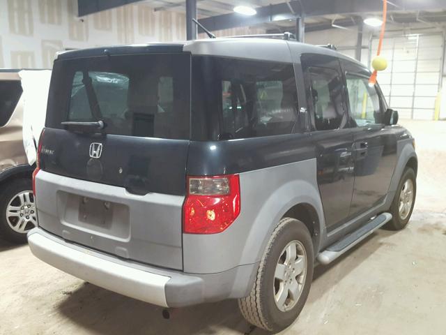 5J6YH28533L013667 - 2003 HONDA ELEMENT EX BLACK photo 4