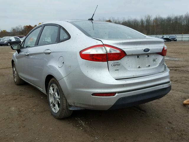 3FADP4BJ7EM211135 - 2014 FORD FIESTA SE SILVER photo 3