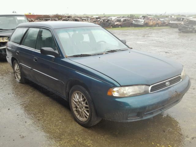 4S3BK4357V7310601 - 1997 SUBARU LEGACY L GREEN photo 1