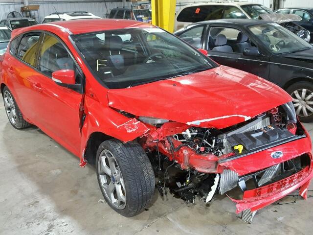 1FADP3L91HL246189 - 2017 FORD FOCUS ST RED photo 1