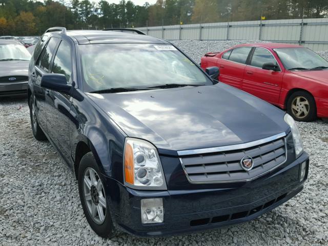 1GYEE637940167668 - 2004 CADILLAC SRX BLUE photo 1