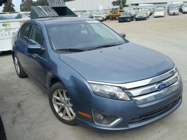 3FAHP0JA7BR266680 - 2011 FORD FUSION TEAL photo 1