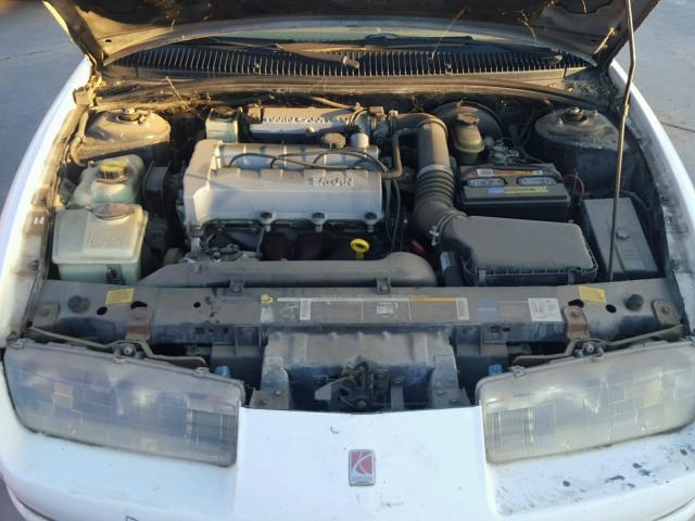 1G8ZK5572PZ118474 - 1993 SATURN SL2 WHITE photo 7