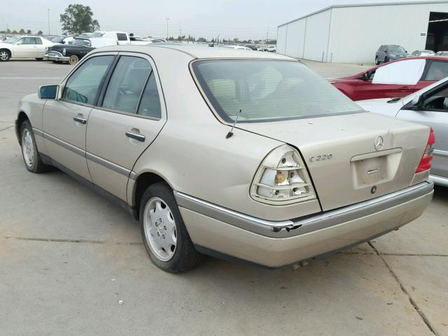 WDBHA22E6SF309331 - 1995 MERCEDES-BENZ C 220 TAN photo 3