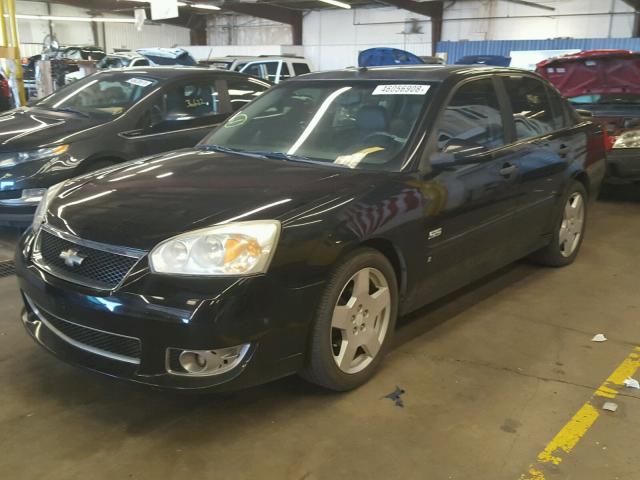 1G1ZW53186F177983 - 2006 CHEVROLET MALIBU SS BLACK photo 2