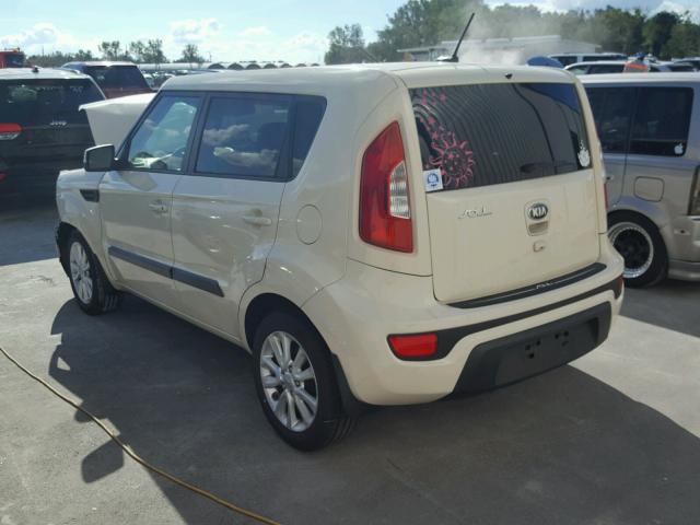 KNDJT2A62D7538268 - 2013 KIA SOUL + BEIGE photo 3