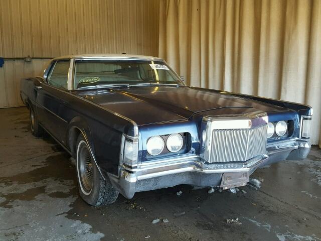 9Y89A902749 - 1969 LINCOLN CONTINENTA BLUE photo 1