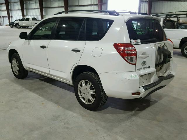 JTMZF33V49D000717 - 2009 TOYOTA RAV4 WHITE photo 3