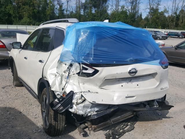 5N1AT2MV7HC777343 - 2017 NISSAN ROGUE SV WHITE photo 3