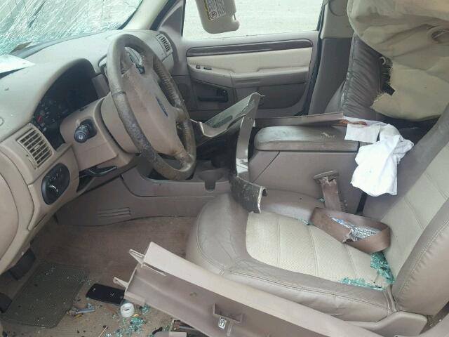 1FMZU74K74UC09987 - 2004 FORD EXPLORER E BLACK photo 5