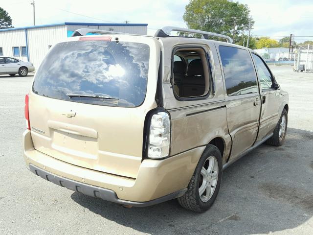 1GNDV33L35D196503 - 2005 CHEVROLET UPLANDER L GOLD photo 4