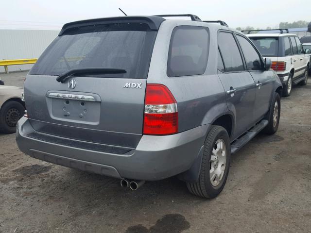 2HNYD18241H526058 - 2001 ACURA MDX TEAL photo 4