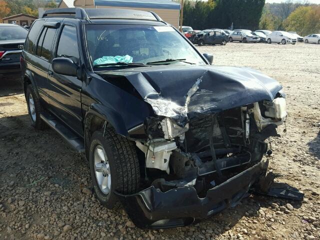 JN8DR09Y13W811800 - 2003 NISSAN PATHFINDER BLACK photo 1