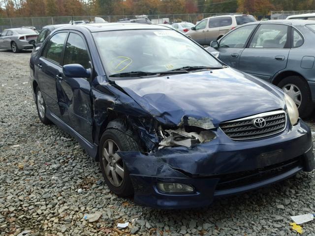 2T1BR32E26C668325 - 2006 TOYOTA COROLLA CE BLUE photo 1