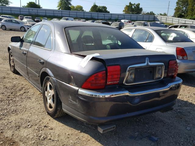1LNHM87A61Y730899 - 2001 LINCOLN LS GRAY photo 3