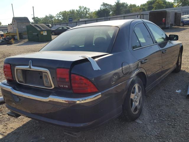 1LNHM87A61Y730899 - 2001 LINCOLN LS GRAY photo 4